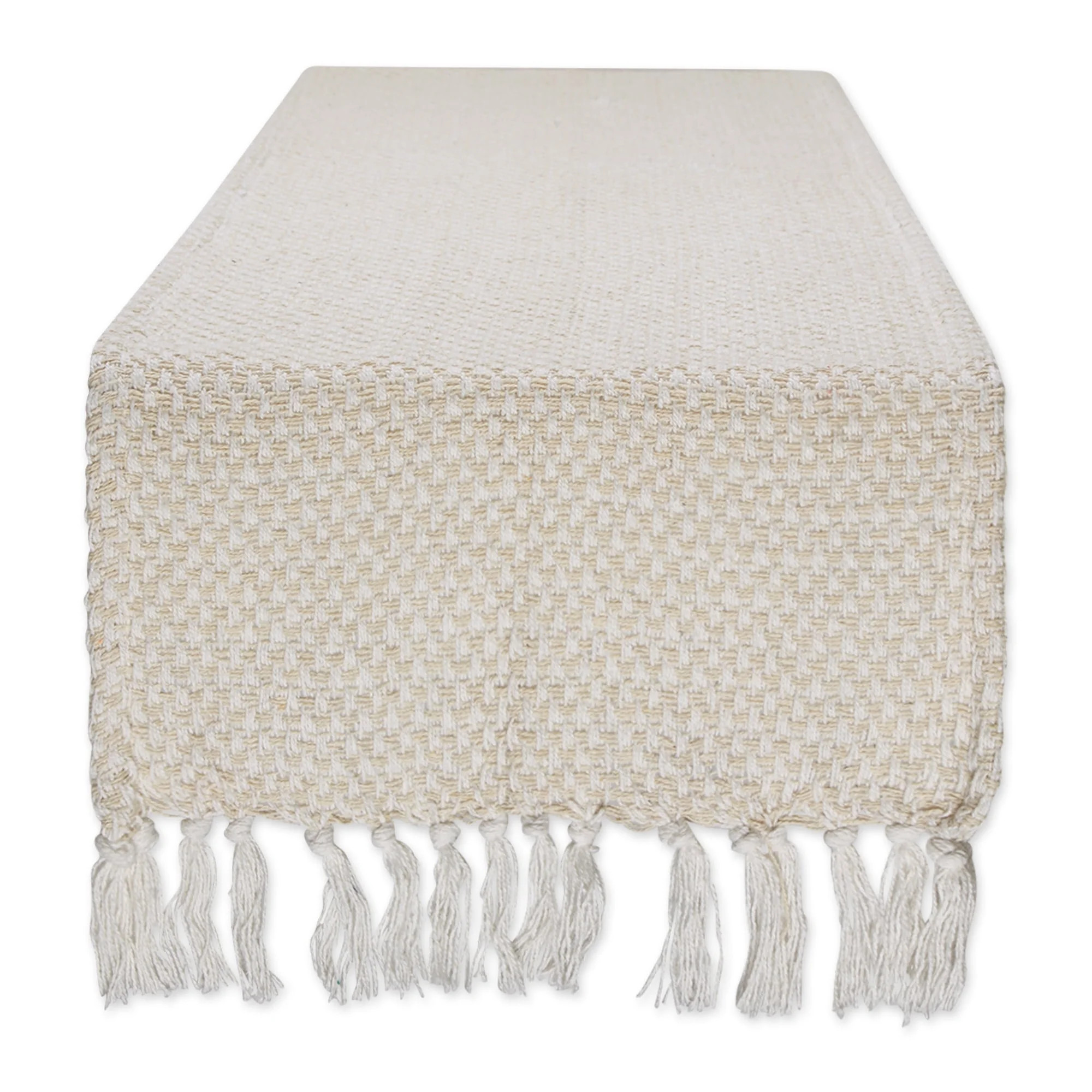 DII Textured Cotton Table Runner, Natural, 15"W x 72"L | Walmart (US)