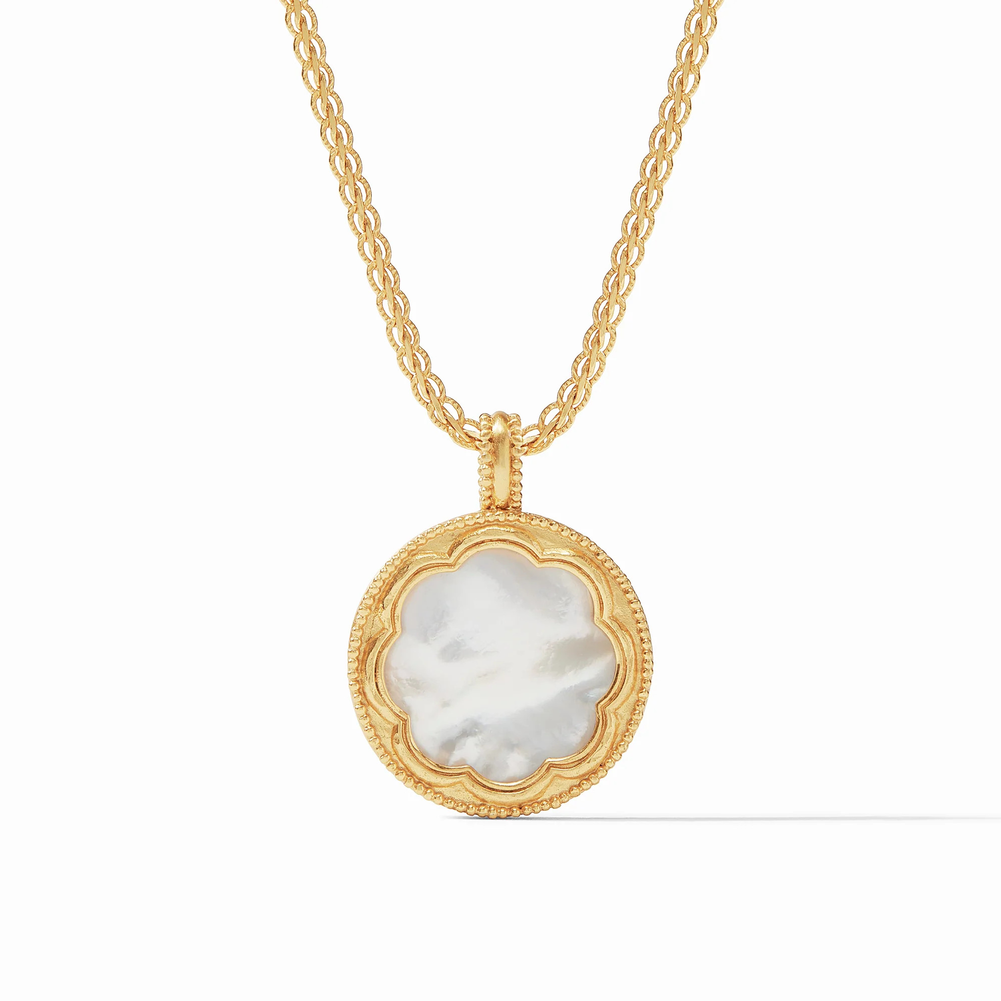 Trieste Gold Coin Pendant Necklace | Julie Vos | Julie Vos