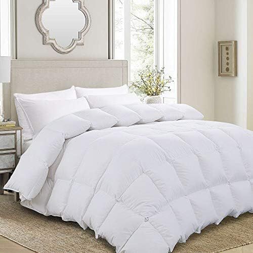 HOMBYS Oversized King 120" x 98" Feather and Down Comforter Duvet Insert,70 oz Premium Filling,100%  | Amazon (US)