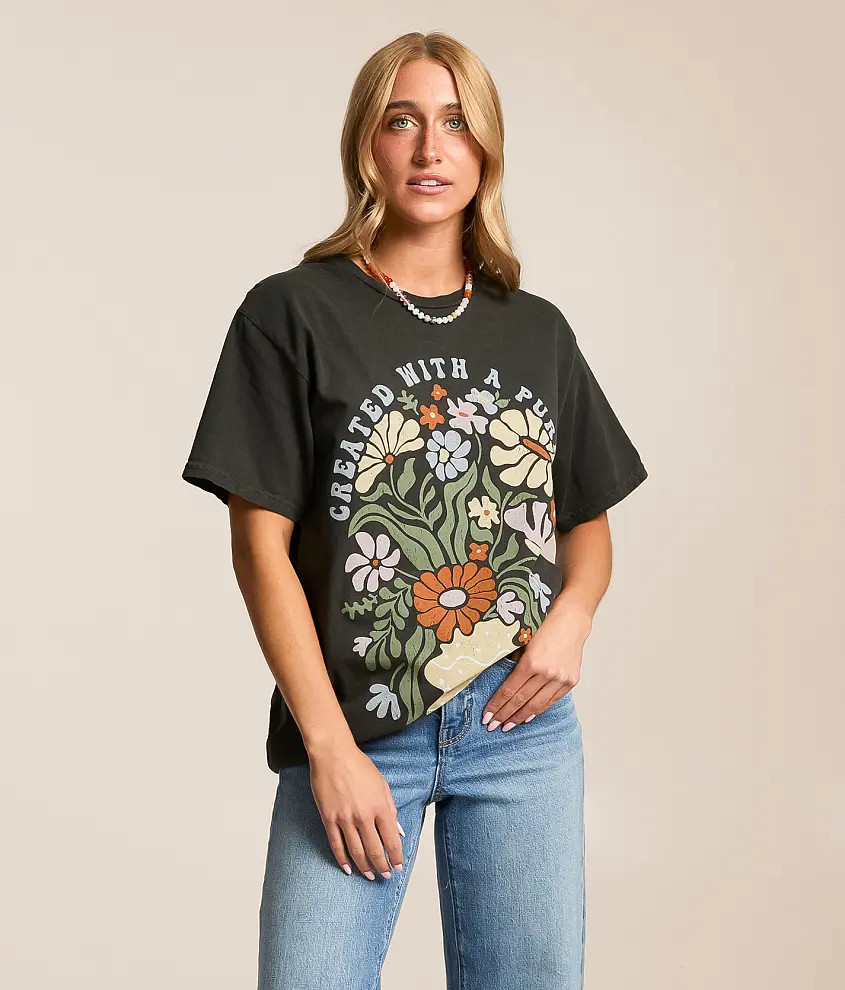 Created With A Purpose Oversized T-Shirt | Buckle
