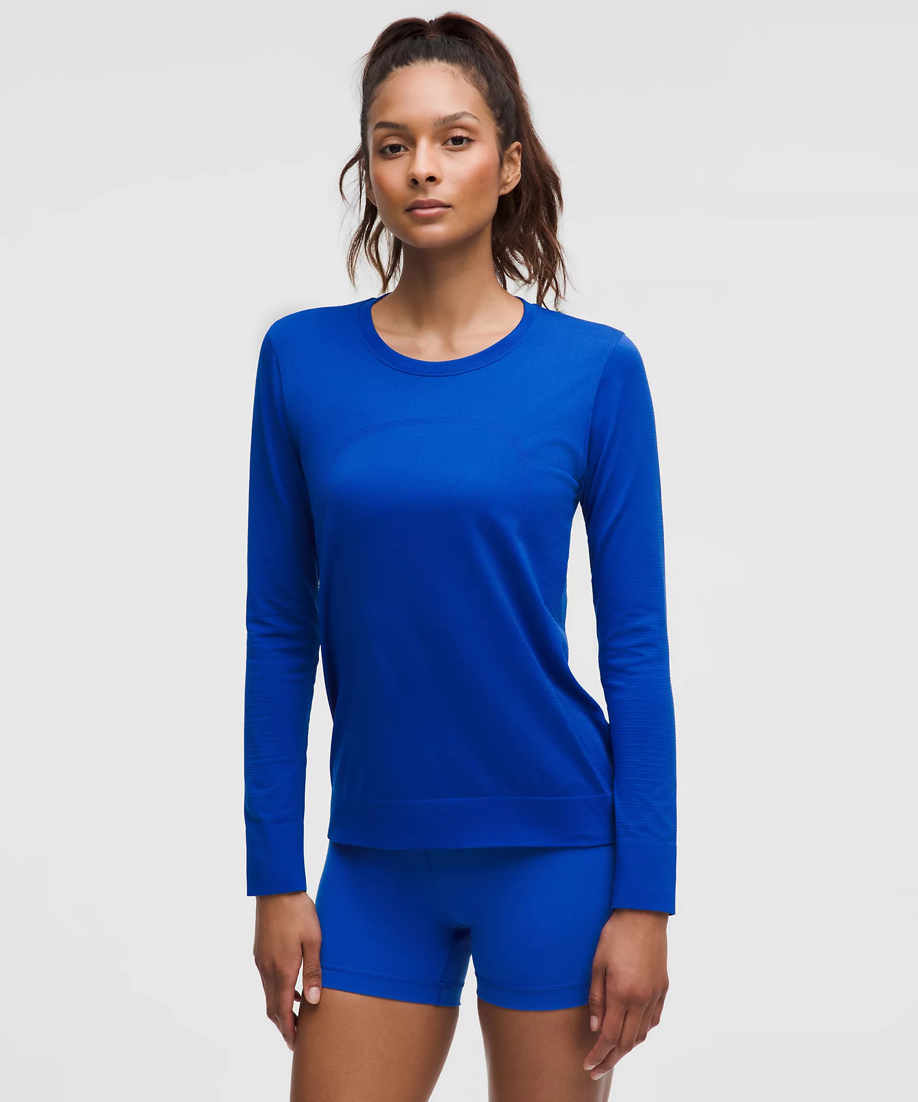 Swiftly Relaxed Long-Sleeve Shirt *Hip Length | Women's Long Sleeve Shirts | lululemon | Lululemon (US)