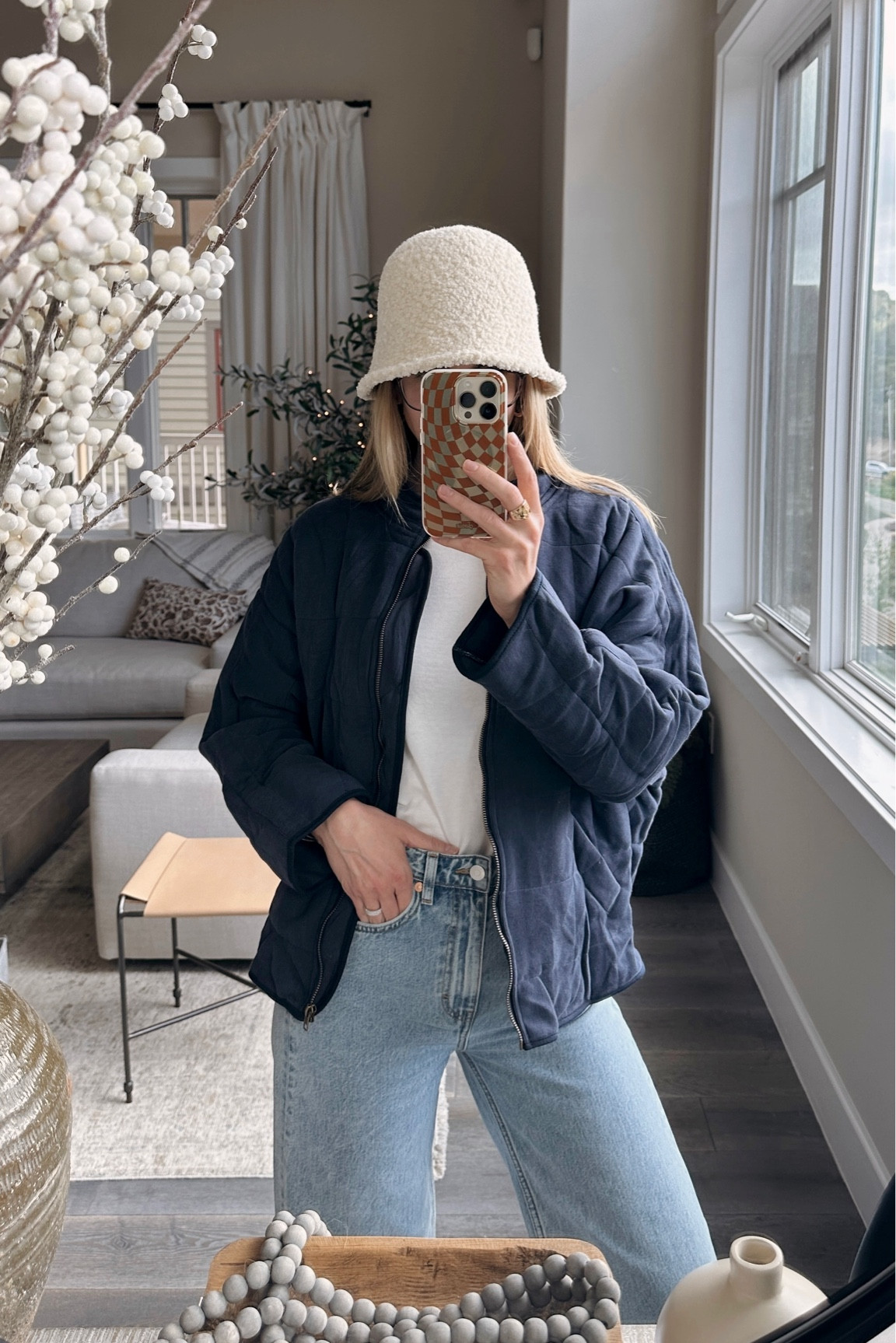 Found a great Amazon dupe for the Free People Dolman Quilted Jacket! Size up for an oversized fit. Wearing size medium.

#LTKHoliday #LTKunder100 #LTKSeasonal