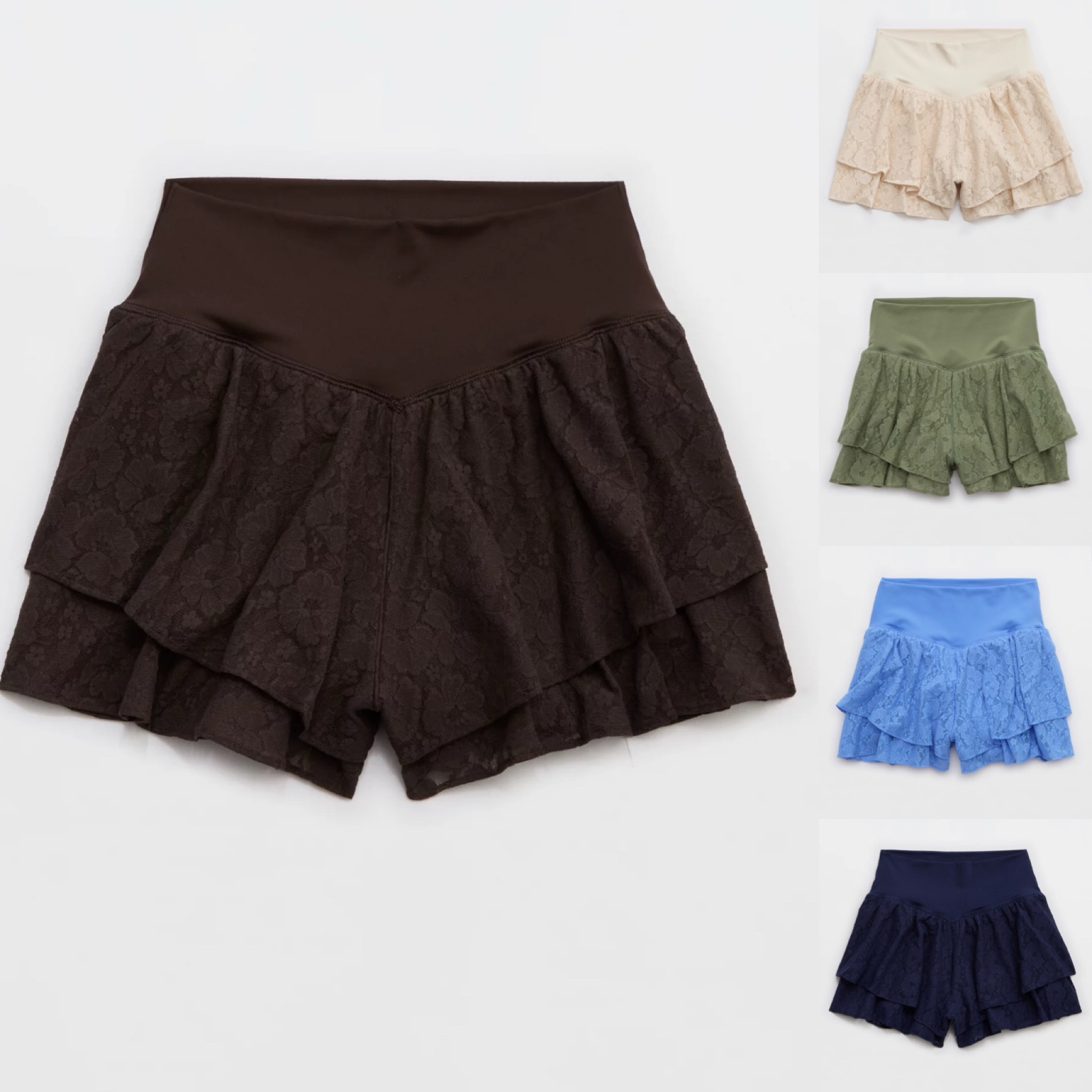Aerie lace slowly shorts are soo cute and only $20 today! Hurry! All the colors are so good! 

#LTKStyleTip #LTKSeasonal #LTKSaleAlert