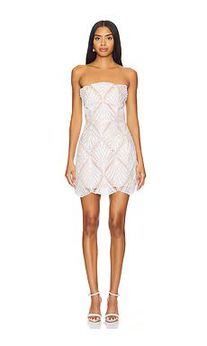 ELLIATT Harper Dress in Ivory & Nude from Revolve.com | Revolve Clothing (Global)