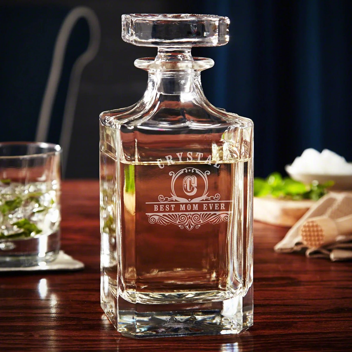 Custom Carson Gin Decanter | HomeWetBar.com