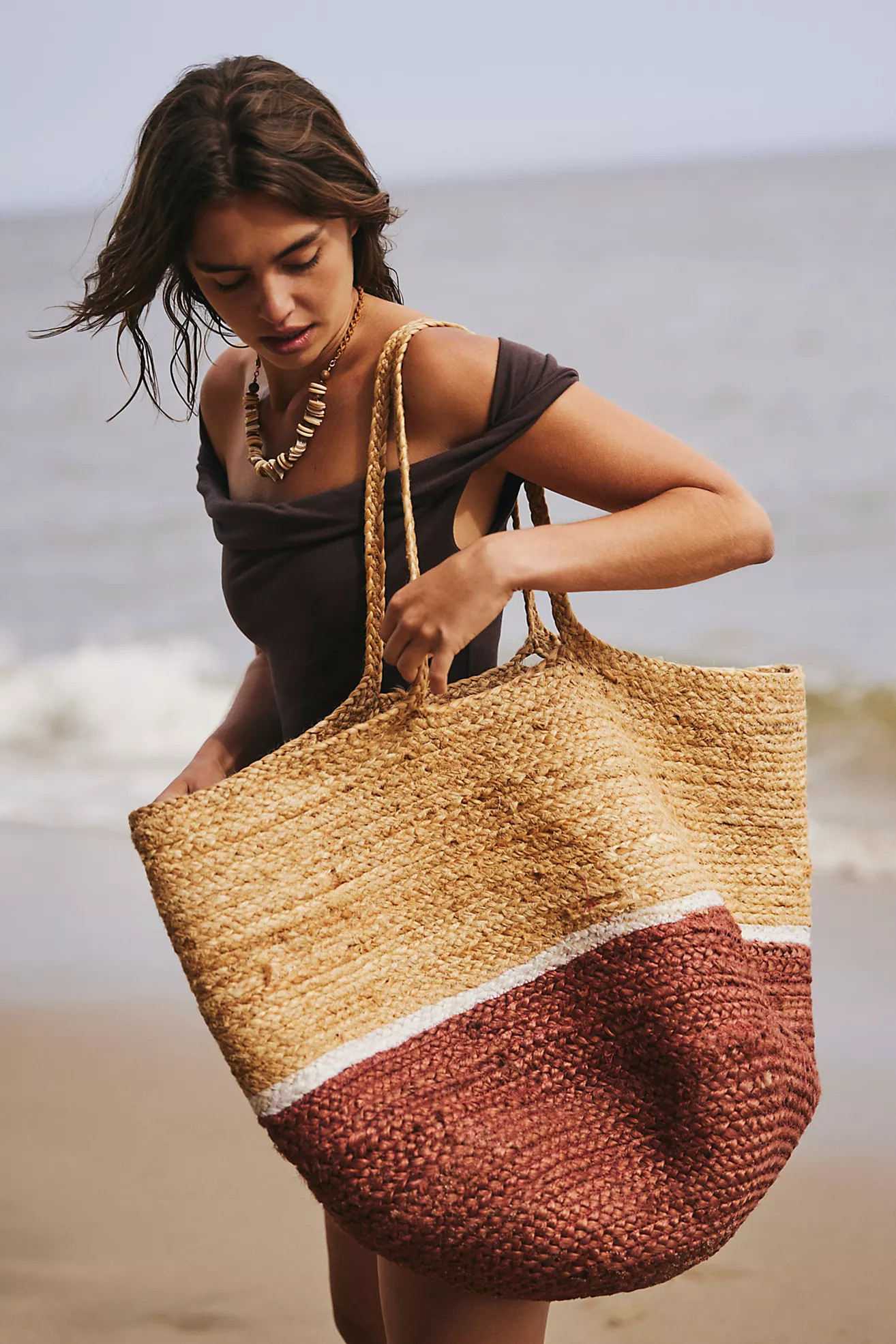 Mega Jute Tote Bag | Free People (Global - UK&FR Excluded)