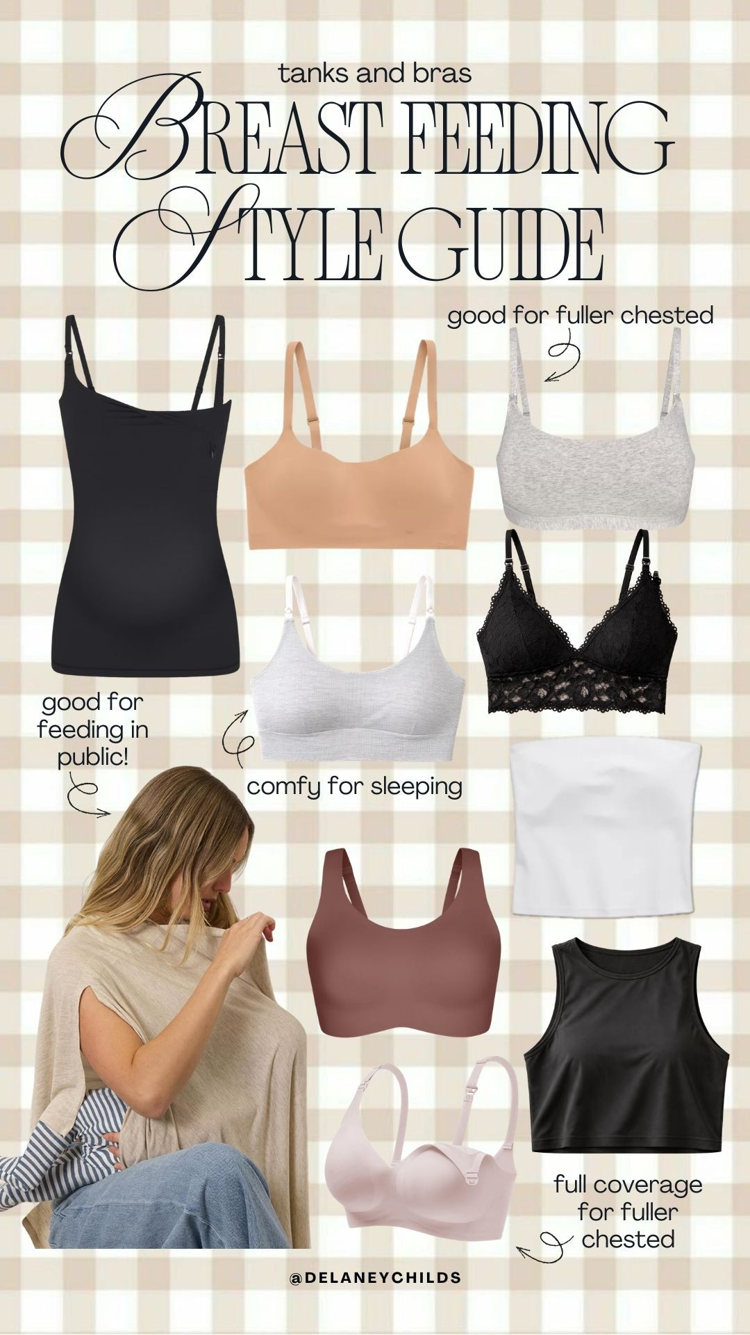 Breastfeeding style guide: tanks and bras 

 #LTKBaby #LTKBump #LTKKids