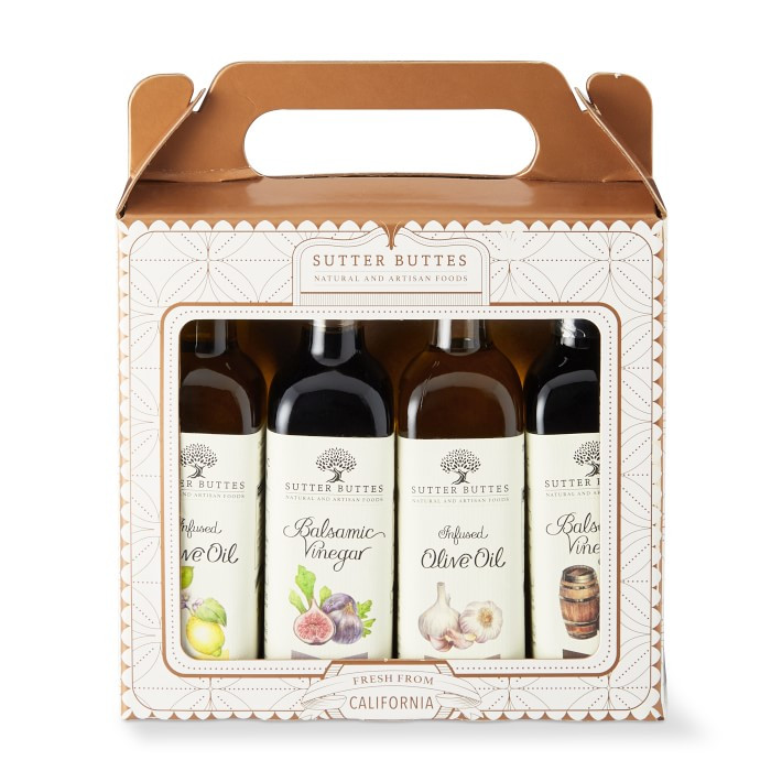Sutter Buttes Infused Oil and Vinegar Gift Set | Williams-Sonoma
