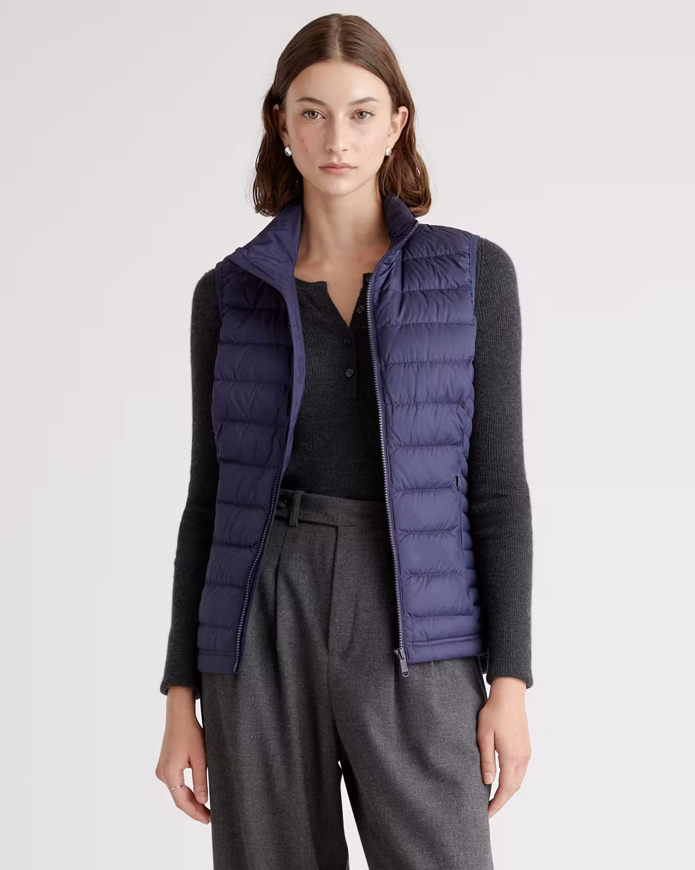 Lightweight Down Packable Puffer Vest | Quince