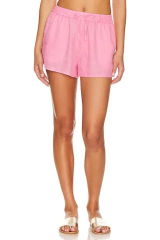 LSPACE Rio Short in Guava from Revolve.com | Revolve Clothing (Global)