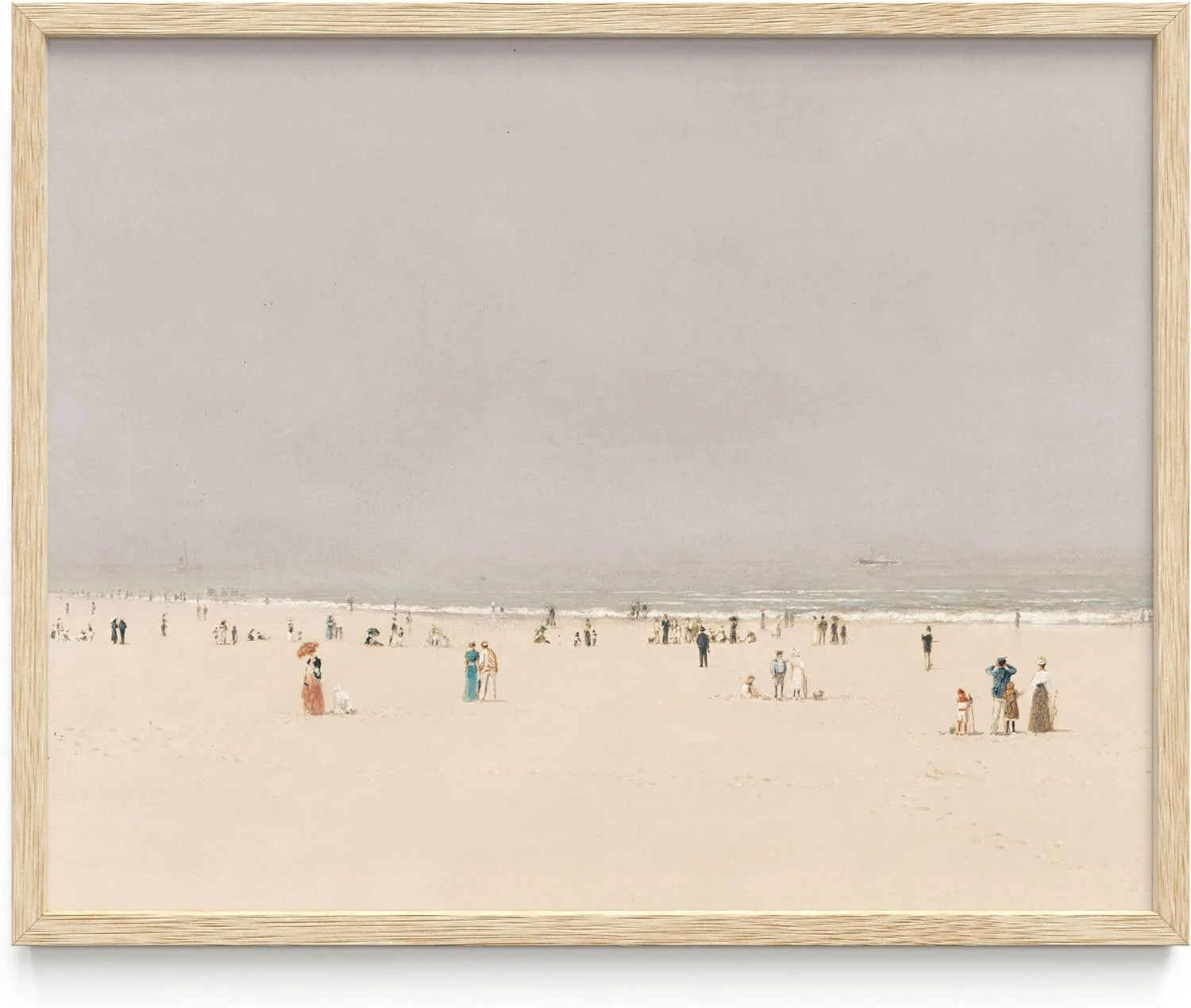 Haus and Hues Beach Scene Wall Art - Art Prints Wall Decor, Vintage Art Paintings for Stylish Wal... | Walmart (US)