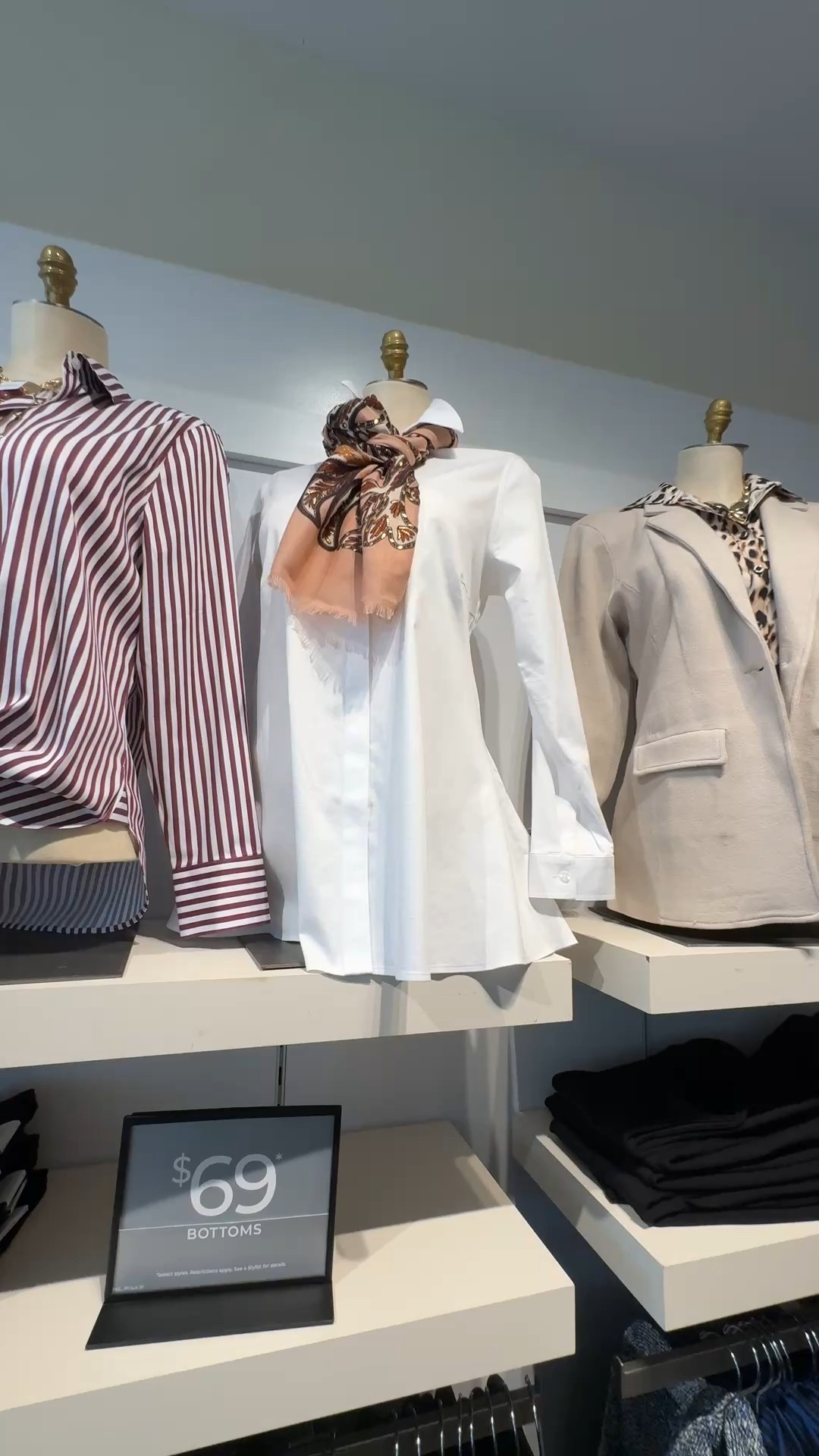 Last day at 40% off 
No iron white fitted shirt
No iron Chianti stripe shirt
I wear a size 0 in Chico’s unique sizing

#LTKFindsUnder100 #LTKOver40 #LTKSaleAlert