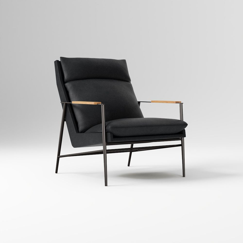 Kinsley Leather Chair | West Elm (US)