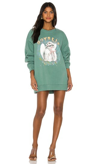 Boys Lie, Good Bye Crewneck in Light Green | Revolve Clothing (Global)