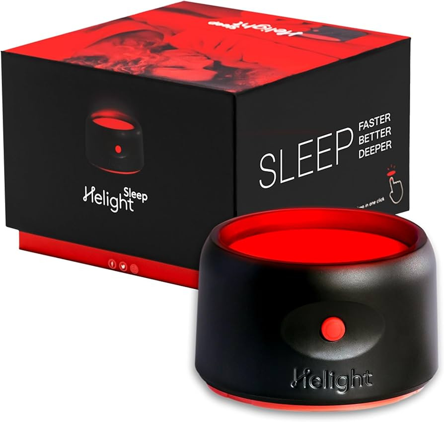 Helight Red Light Therapy Sleep Device – 630nm Pure Red Light Lamp Sleep Aid to Support Deep Re... | Amazon (US)