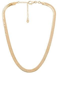 Alexa Leigh Chunky Snake Necklace in Gold from Revolve.com | Revolve Clothing (Global)