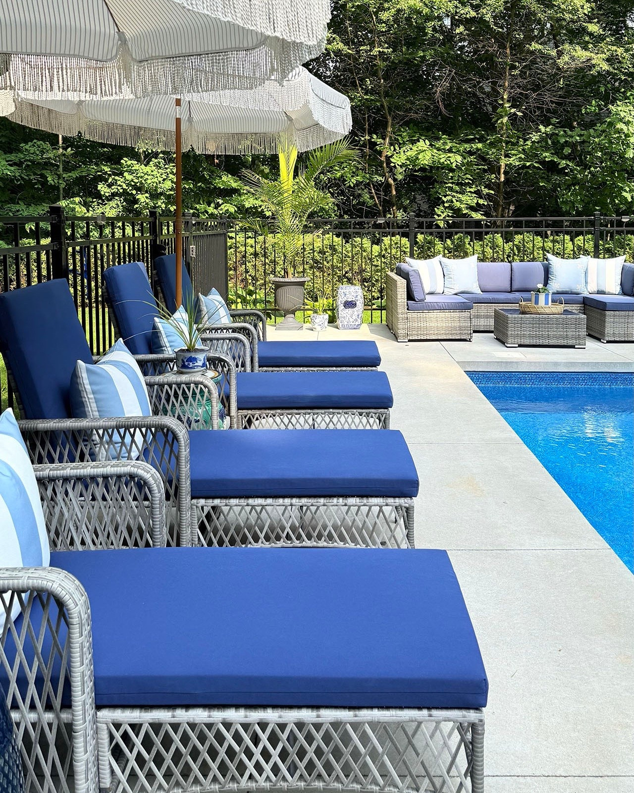Chic resort pool backyard vibes!

Pool season, patio season, pool favorites, summer decor, summer vibes, summer decor, chic pool

#LTKHome #LTKSeasonal