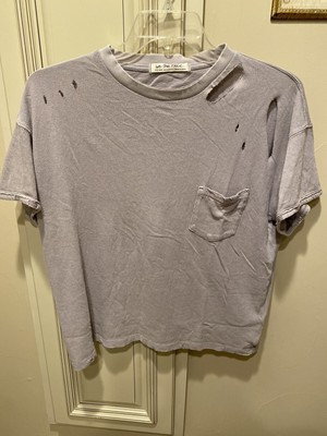 FREE PEOPLE Rubi Ripped Pocket T-Shirt | eBay US