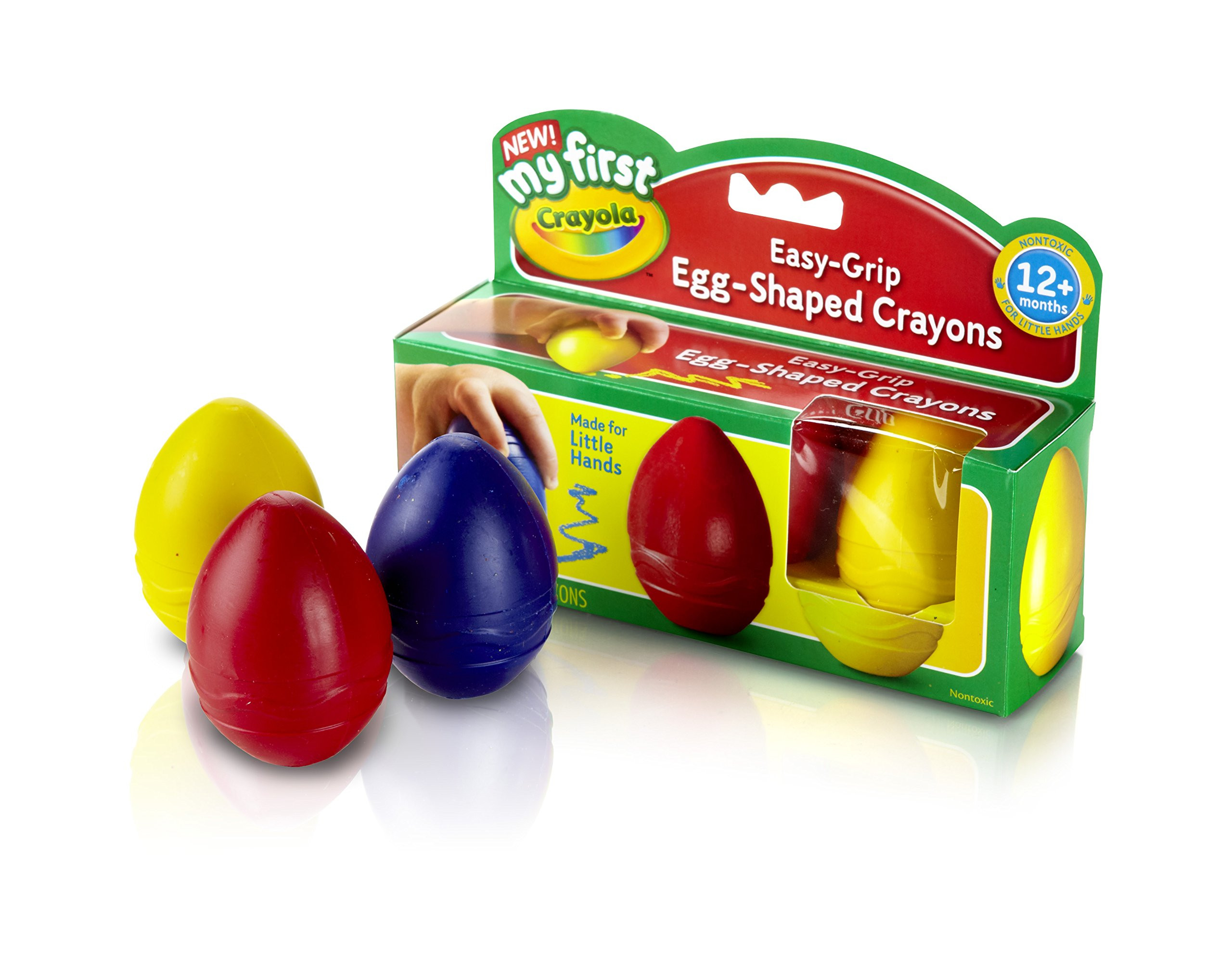 Crayola My First Egg Crayons, Easy-Grip | Amazon (US)