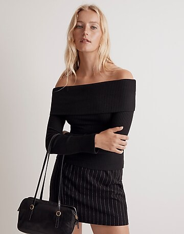 Off-Shoulder Long-Sleeve Top | Madewell