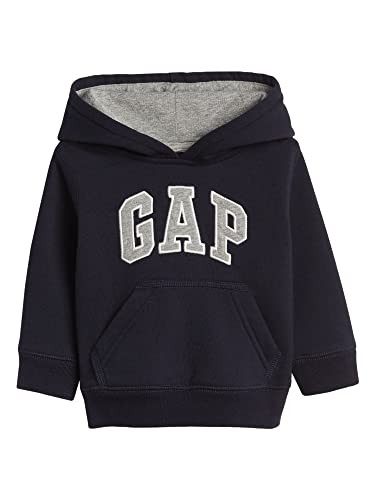 GAP baby boys Logo Pullover Hoodie Sweatshirt, Blue Galaxy, 2T US | Amazon (US)