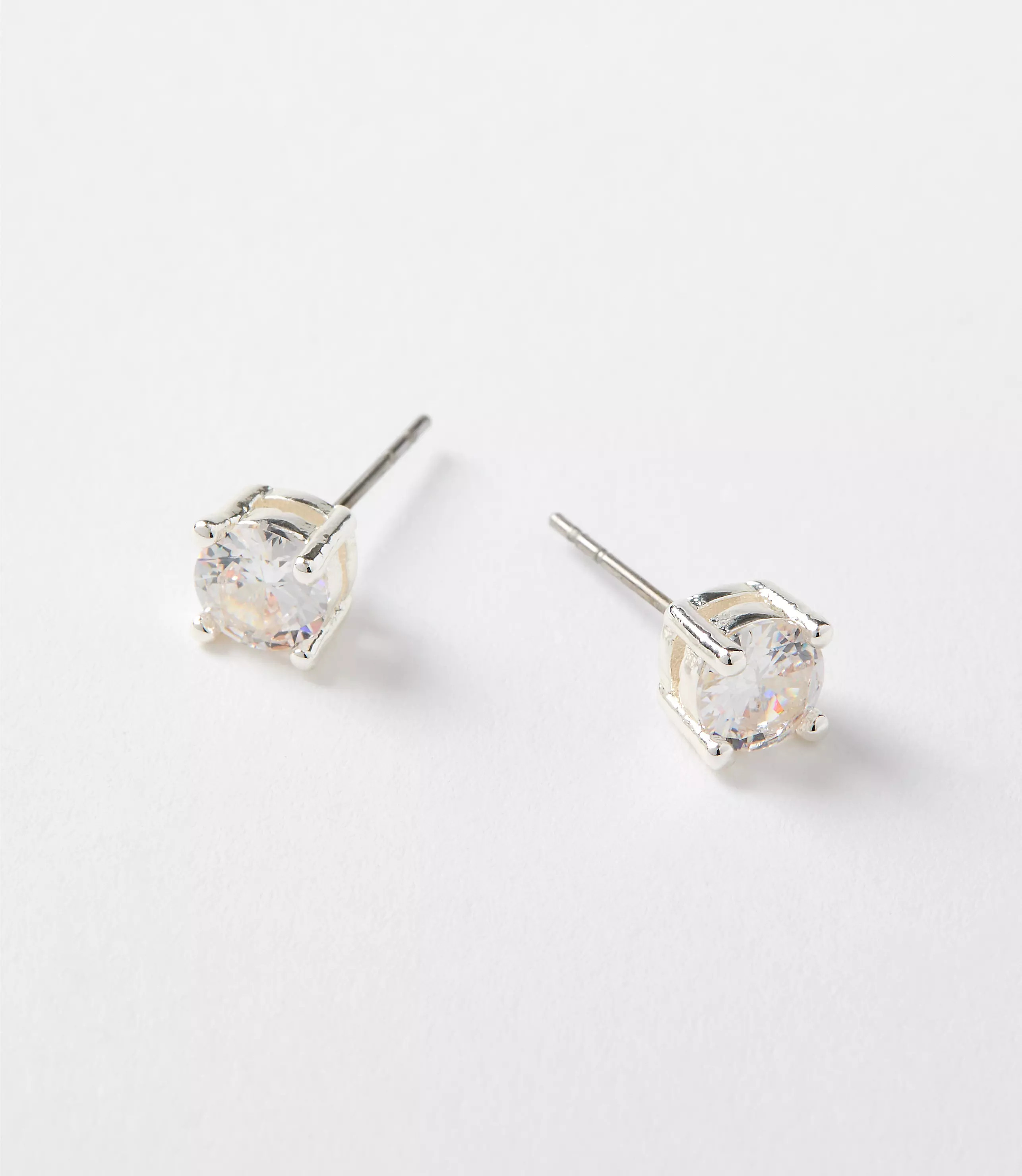 Modern Sparkle Stud Earrings | LOFT