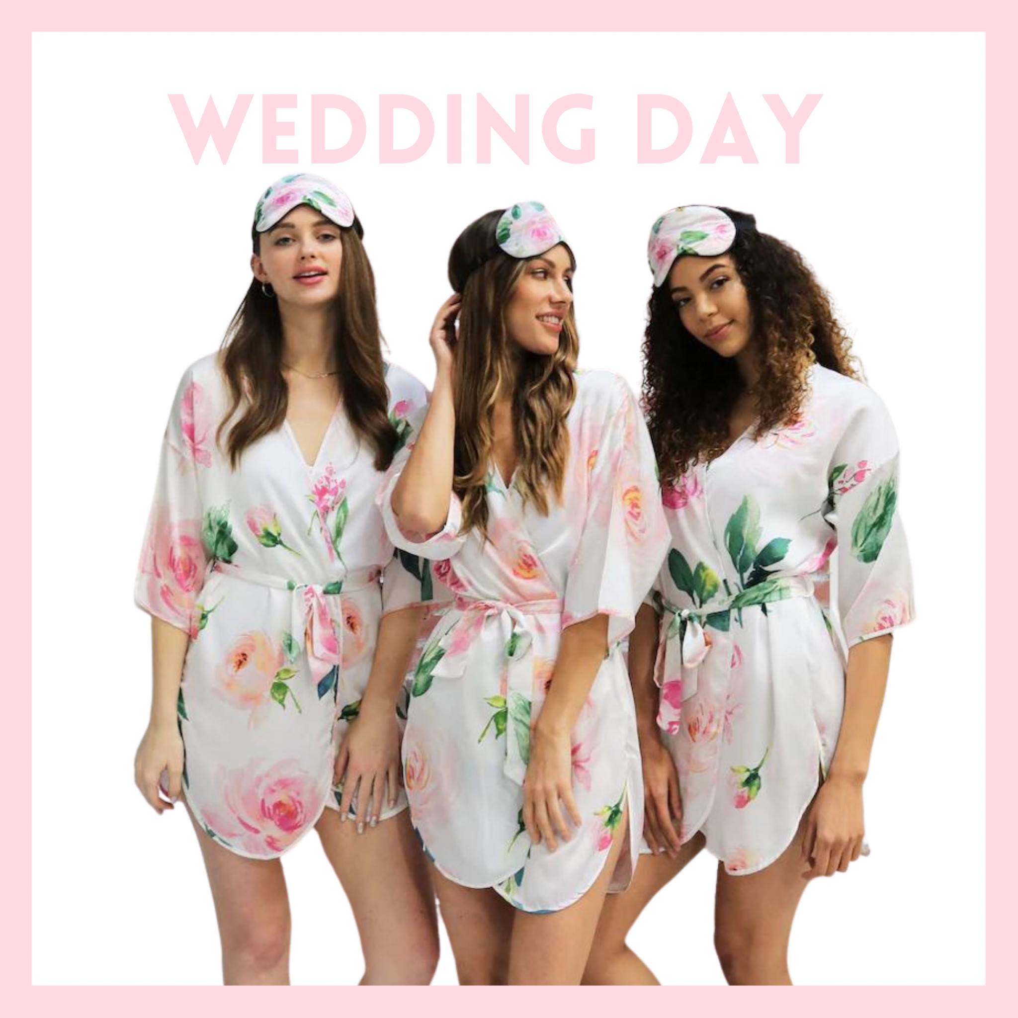 Floral bridesmaid robes

#LTKunder50 #LTKstyletip #LTKwedding
