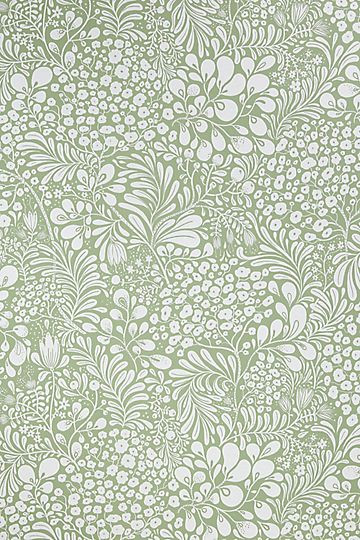 Siv Botanical Wallpaper | Anthropologie (US)