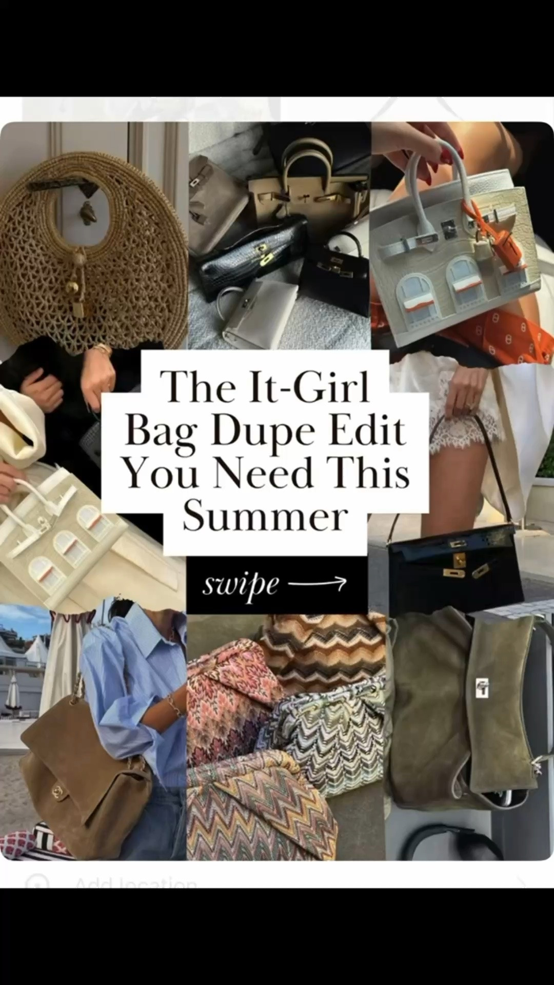 The it girl bag dupe edit you need to is summer!! Designer bag dupes mostly from Amazon!