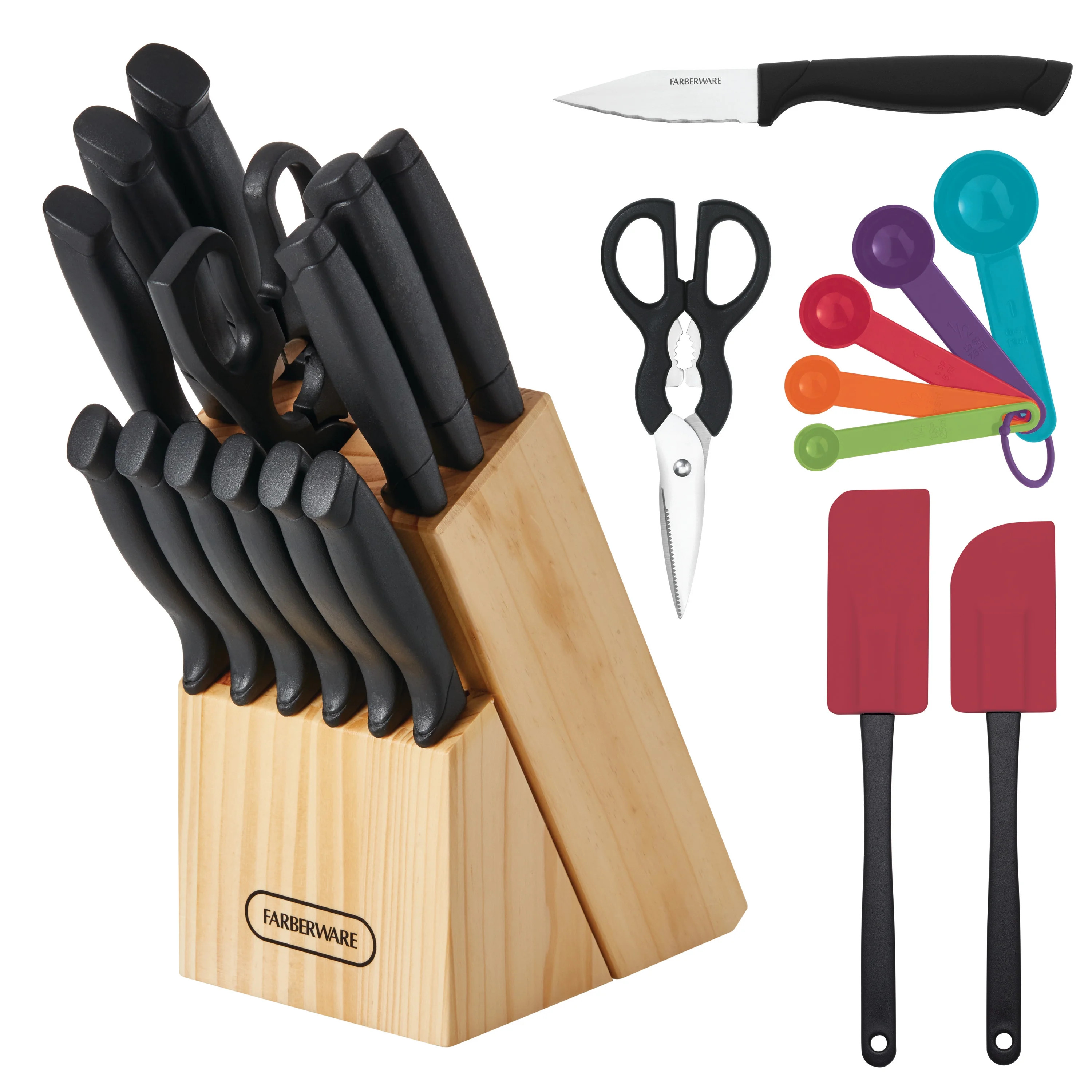 Best sellerPopular pickfor "knife set" Visit the Farberware Store Farberware Classic 23 Piece Nev... | Walmart (US)