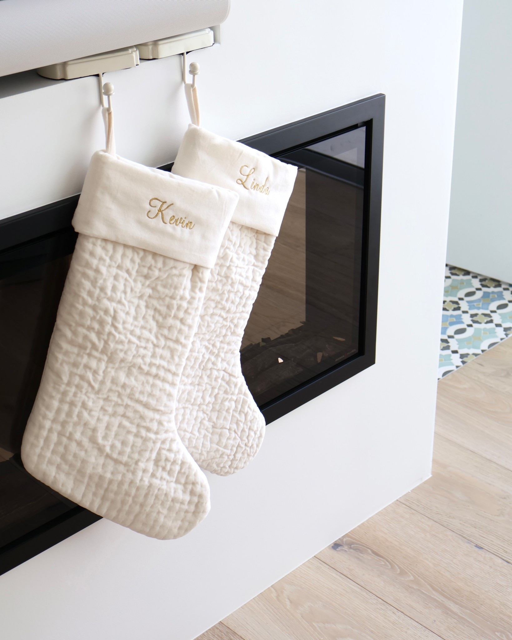Neutral yet Nostalgic classic Christmas stockings and stocking holders! Love that Pottery Barn offers embroidered personalization ✨ 

#LTKFindsUnder100 #LTKHome #LTKSeasonal
