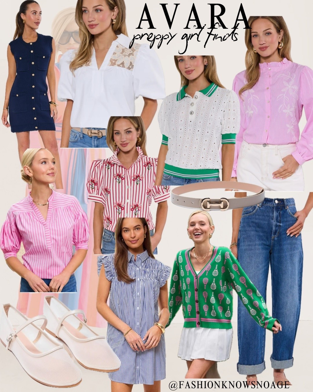 These Avara preppy finds have me drooling!!! So good and perfect for spring! 

Avara
OOTD
Preppy
Fashion
Style

#LTKSeasonal #LTKOver40 #LTKootd
