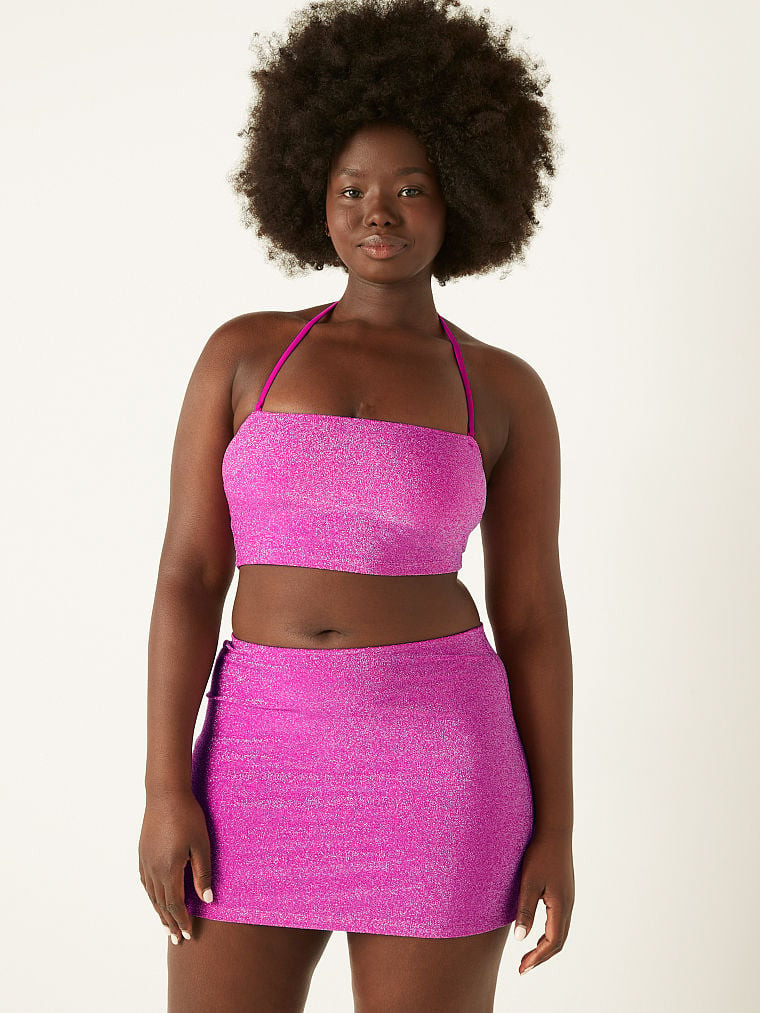 Shimmer Bandeau Bikini Top | Victoria's Secret (US / CA )