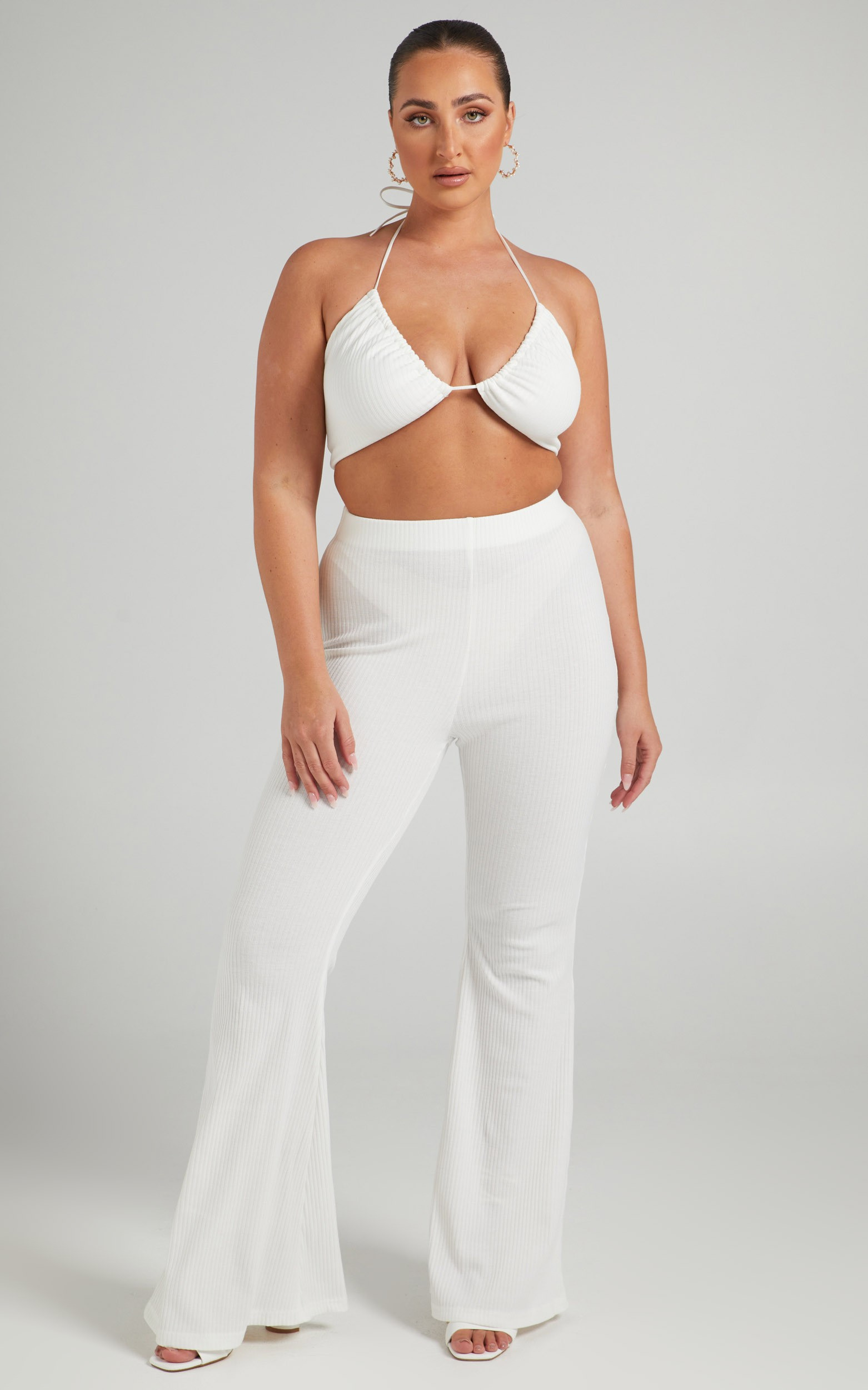 Kahlia Two Piece Set in White | Showpo | Showpo - deactived