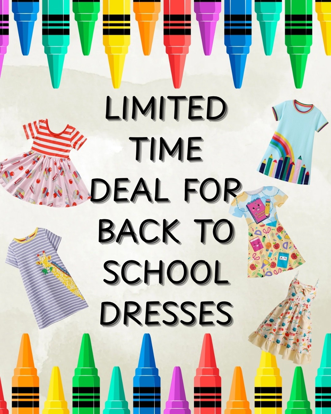 Amazon Lightning Deals = back-to-school dress steals!
These adorable + affordable dresses are perfect for first-day photos or everyday style. ✨
⚡️ Hurry—deals disappear fast! Tap to shop 

#LTKKids #LTKFamily #LTKSaleAlert