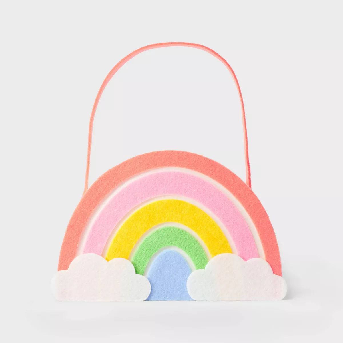 Felt Easter Basket Rainbow with Clouds - Spritz™ | Target
