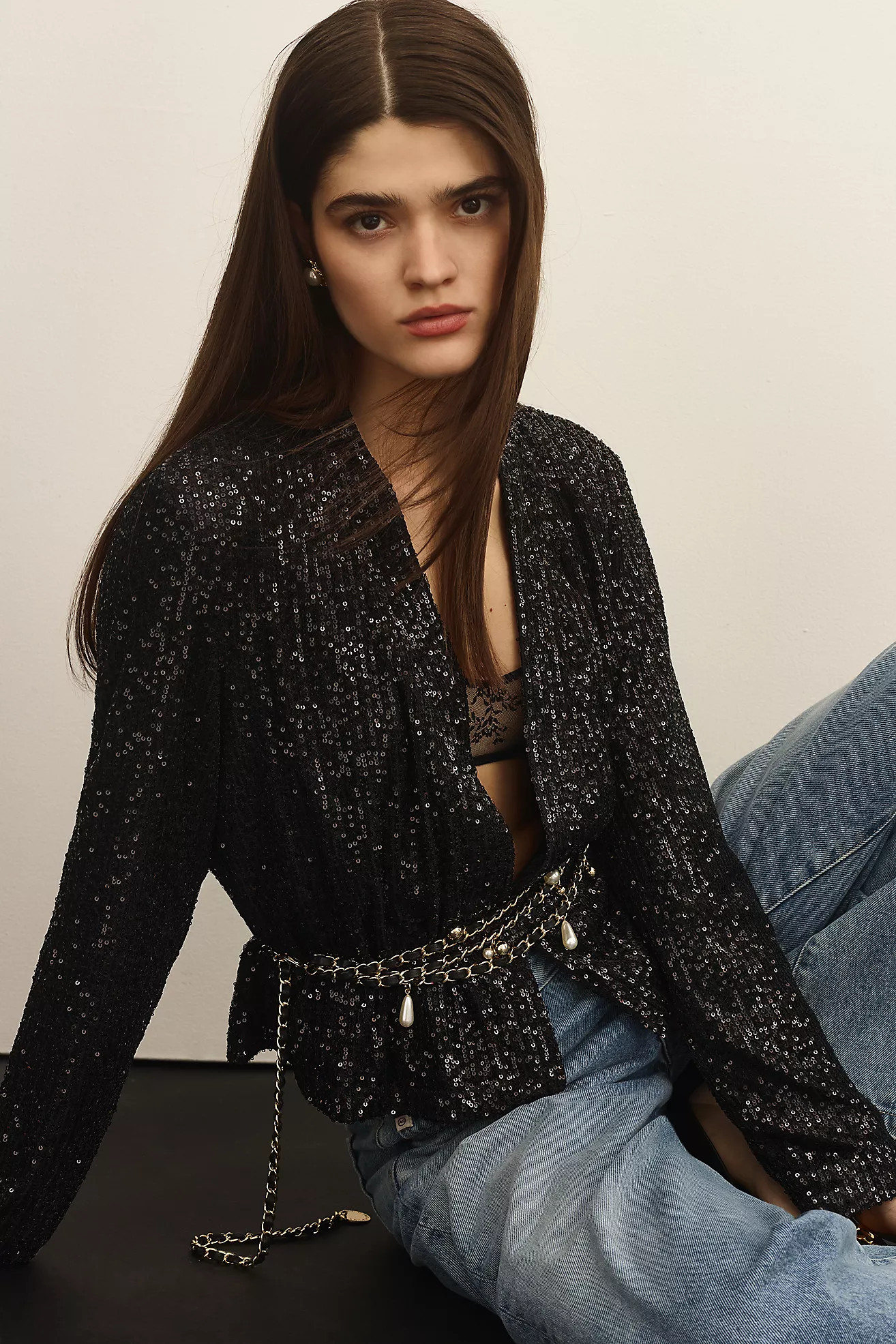 Mare Mare Sequin Jacket | Anthropologie (US)