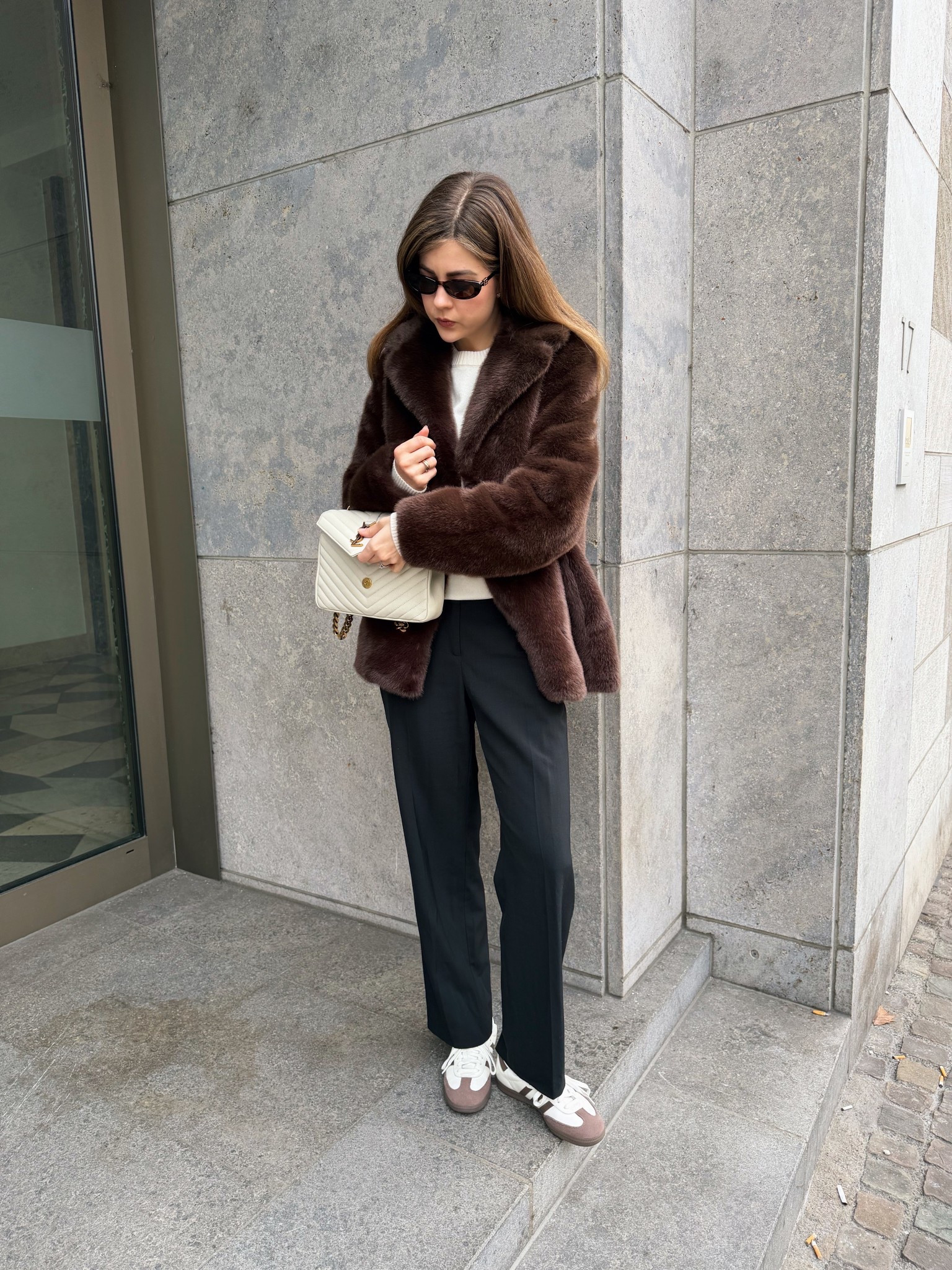 Clean silhouettes, faux fur statement 

#LTKeurope #LTKwinter #LTKstyletip