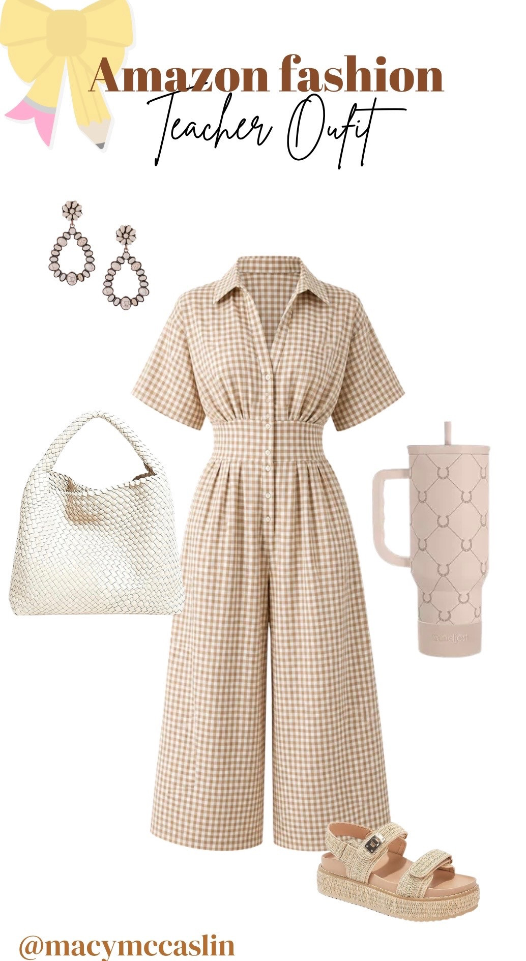 New teacher outfit ideas! Loving this look with Amazon finds. 🌸👢 #TeacherOutfit #AmazonStyle 

 #LTKootd #LTKSeasonal #LTKSaleAlert