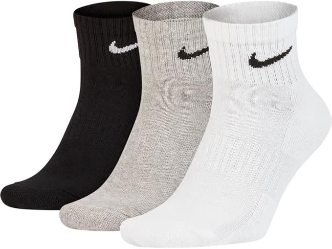 Nike Everyday Cushion Ankle Training Socks (3 Pair) | Amazon (US)