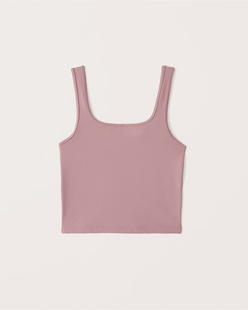 Seamless Squareneck Tank | Abercrombie & Fitch (US)