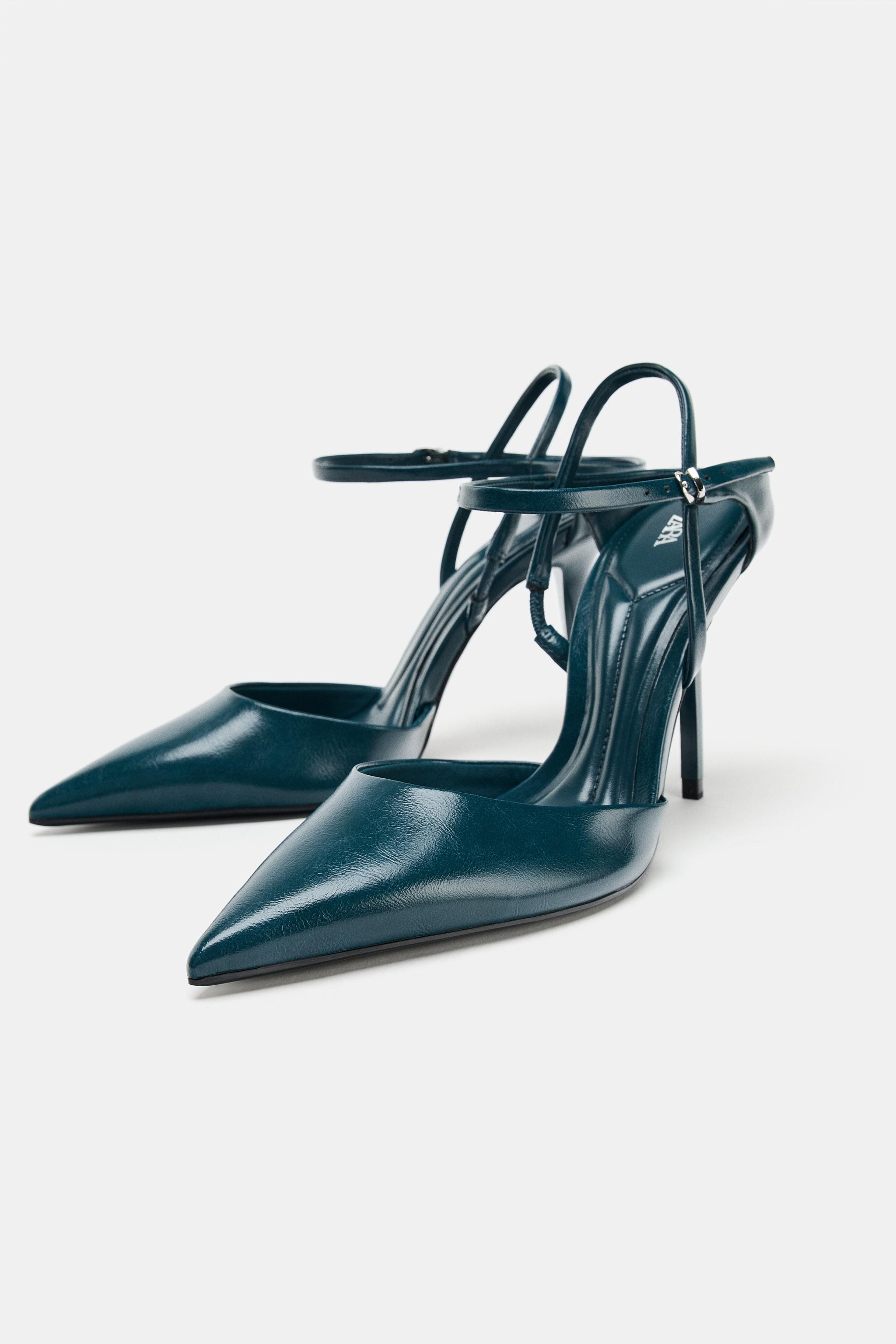 SLINGBACK ANKLE STRAP HEELS | Zara US