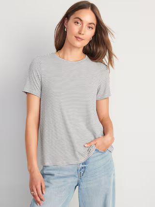 Luxe Crew-Neck T-Shirt | Old Navy (US)