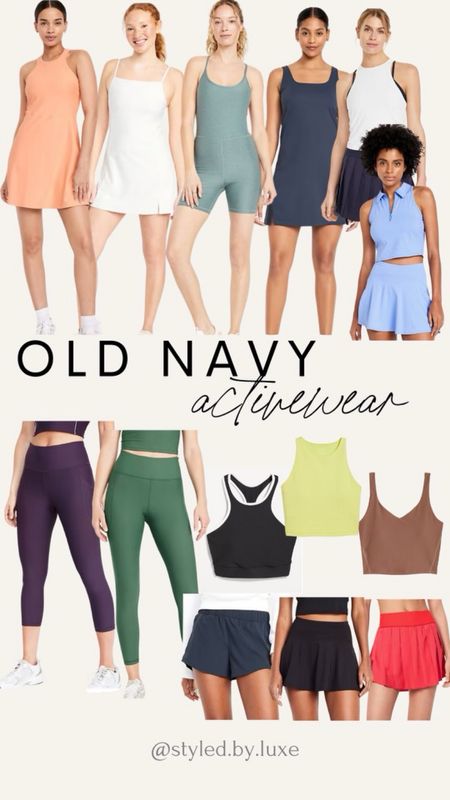 Old Navy activewear!

Leggings, sports bra, tennis skirt, tennis dress, athletic top, workout outfit  

#LTKActive #LTKStyleTip #LTKSeasonal