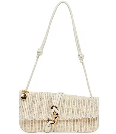 Dolce Vita Alice-R Raffia Baguette Shoulder Bag - Natural | Dillard's