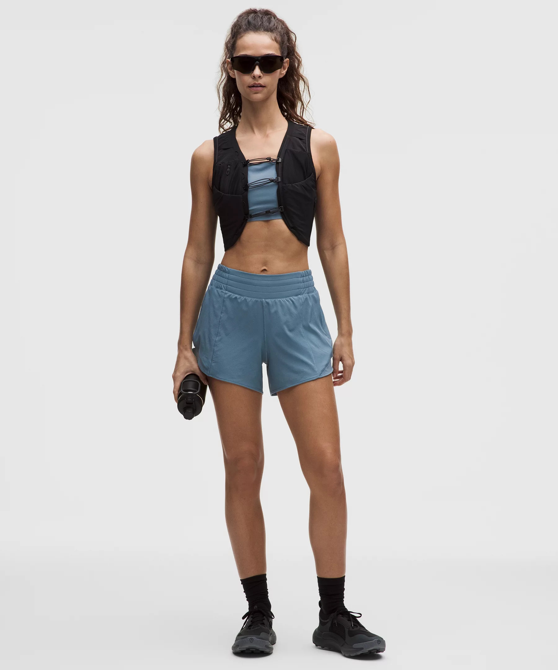 Hotty Hot High-Rise Lined Short 4" | Lululemon (US)