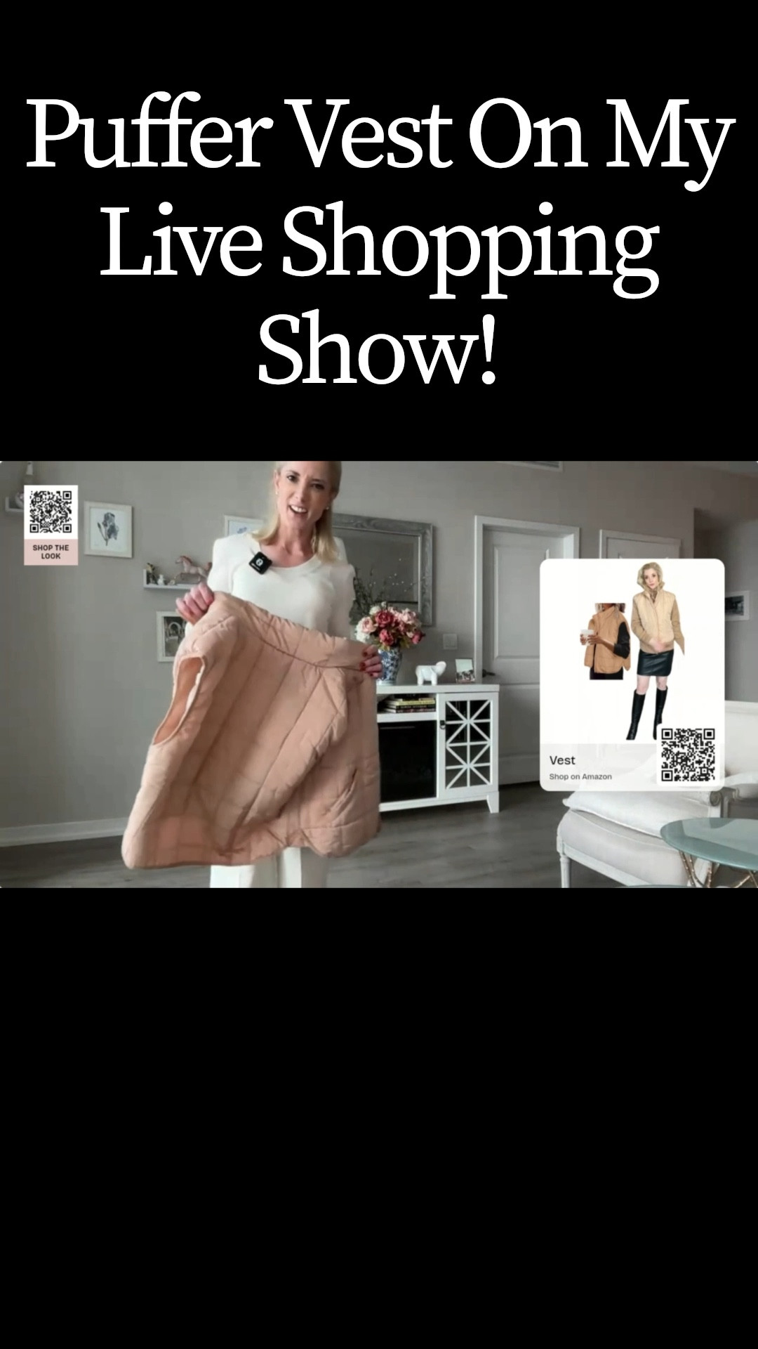 Khaki puffer vest on My Chic Style live shopping show ! 

#LTKStyleTip #LTKWatchNow #LTKFindsUnder50