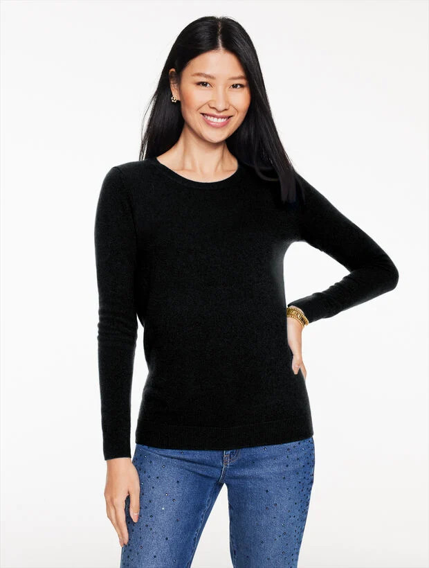 Cashmere Crewneck Sweater | Talbots