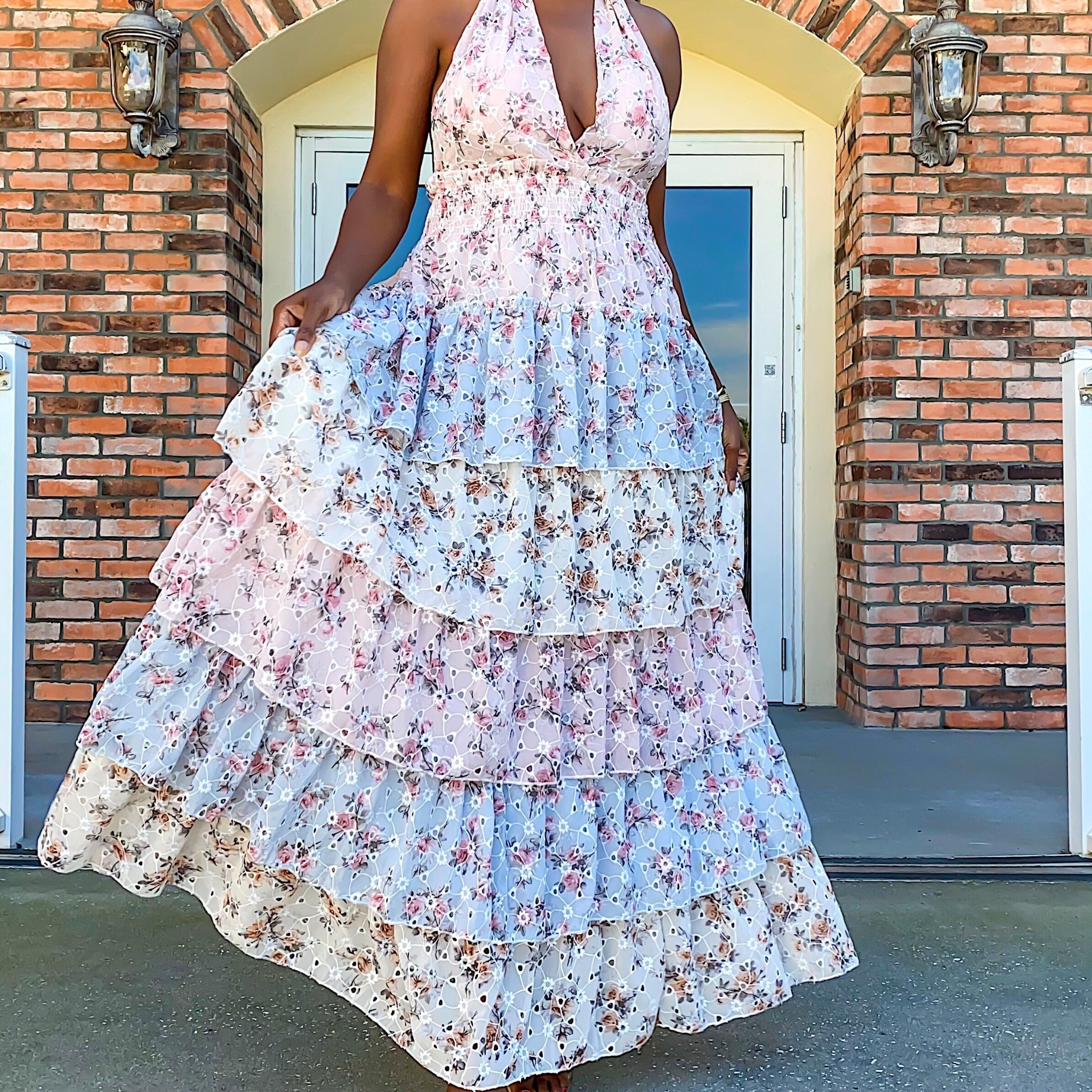 This beautiful maxi dress is available on my Poshmark. New with tag and true to size. 
Wearing a small. 

Spring Outfit, Date Night Outfit, Maxi Dress, Spring Fashion, 

#LTKOotd 

#LTKSeasonal #LTKspringtrends #LTKspring #LTKOver40