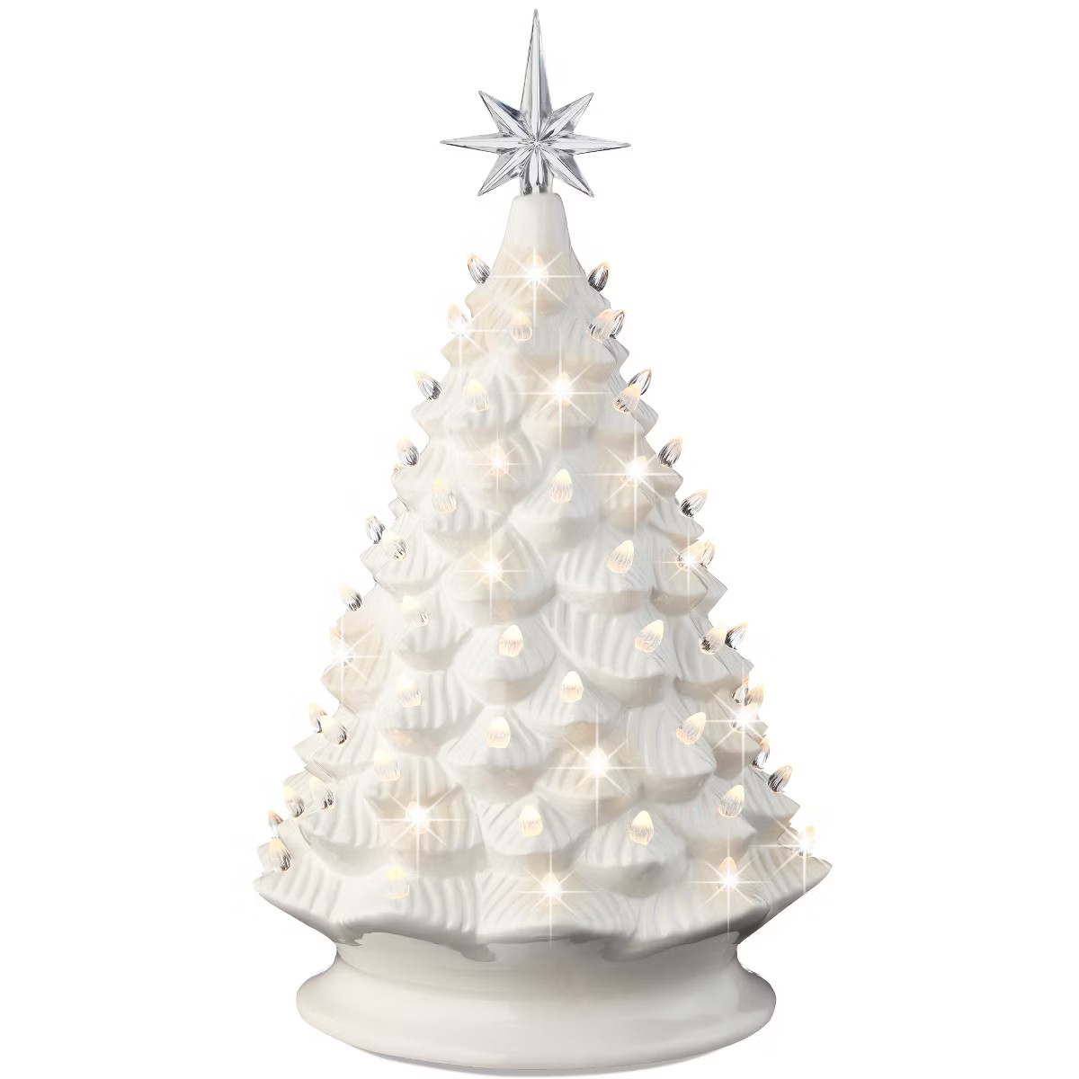Best Choice Products 18in Ceramic Christmas Tree, Pre-lit Hand-Painted Holiday Decor w/ 93 Lights | Target